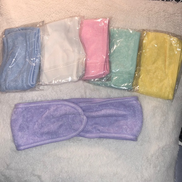 NEW ASSORTED FACIAL HEADBANDS - Picture 1 of 1